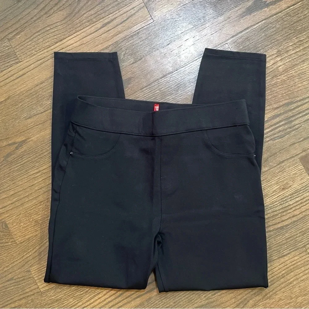 SPANX The Perfect Pant Ankle 4-Pocket Pants Black Size Large